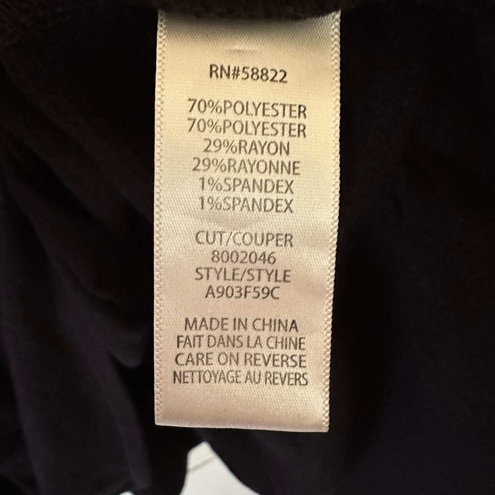 Max Studio Black Ruffle Mini Dress - Picture 4 of 5